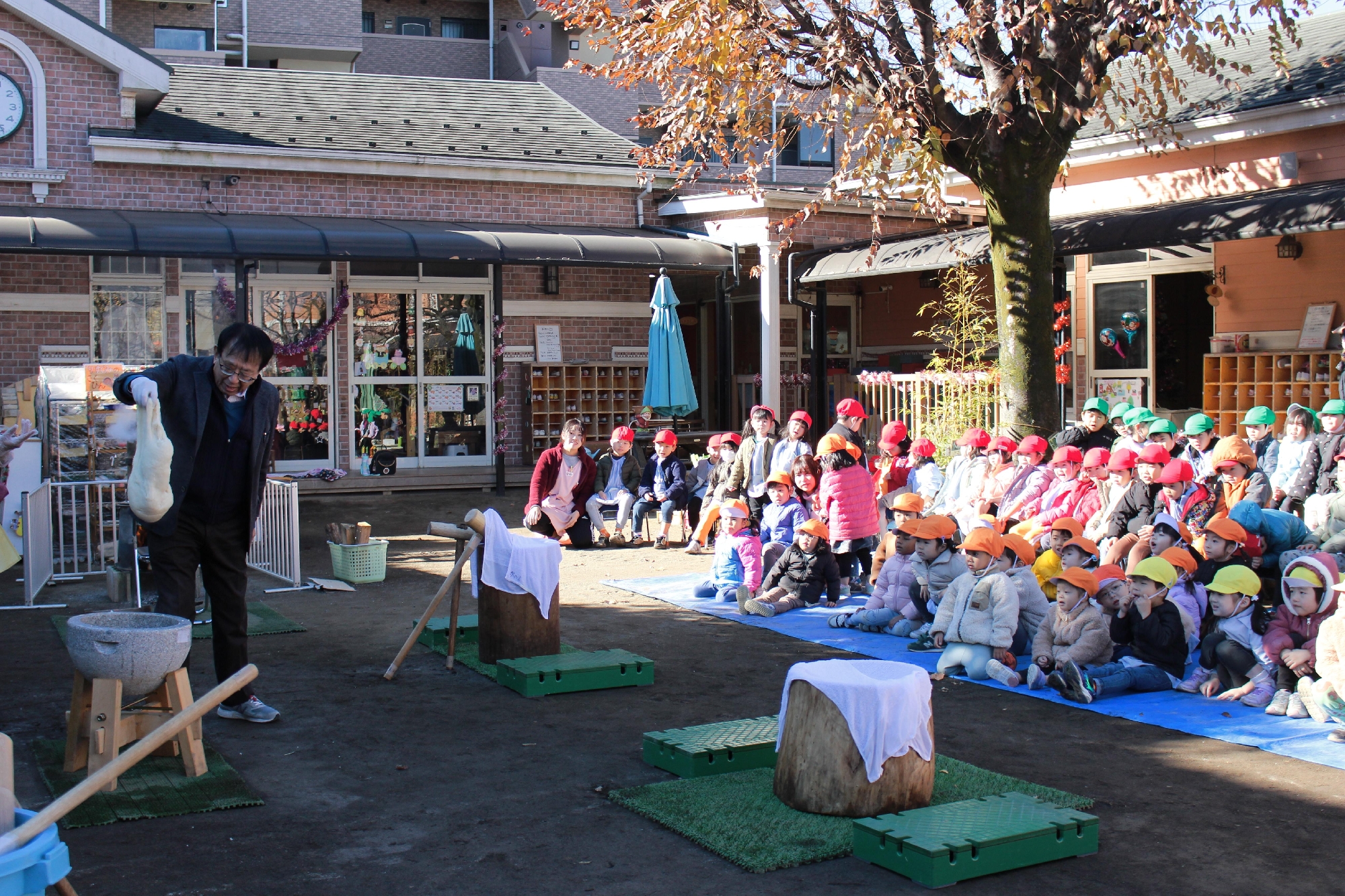 新年お餅つき大会